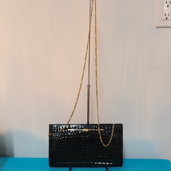 Celine Handbags - Celine Vintage Crocodile Crossbody